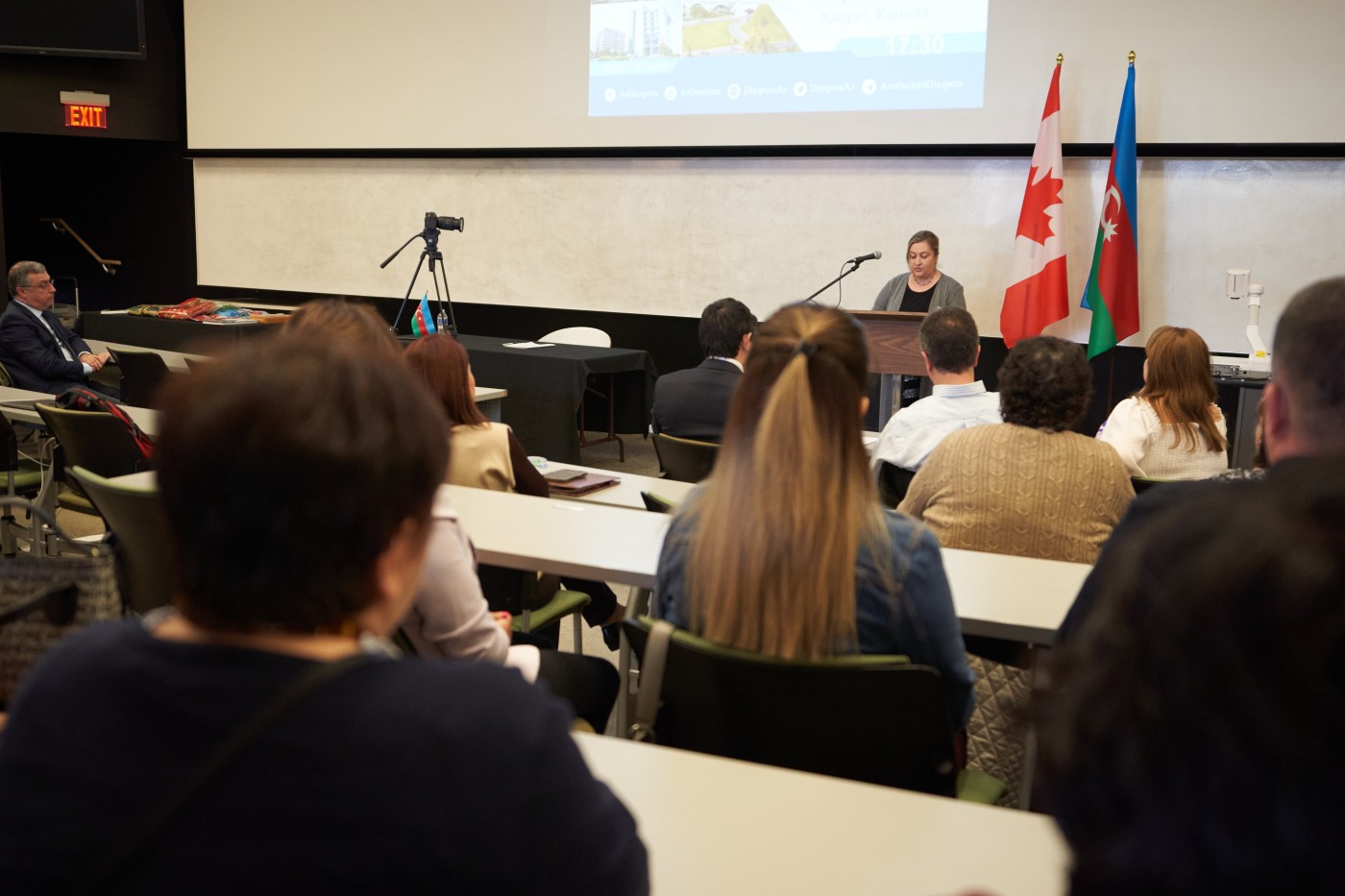 Kalqari və Edmonton şəhərlərindəki Azərbaycan icması ilə görüş olub - FOTOLAR